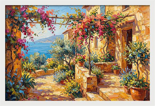 Mediterranean Kitchen Garden Bliss