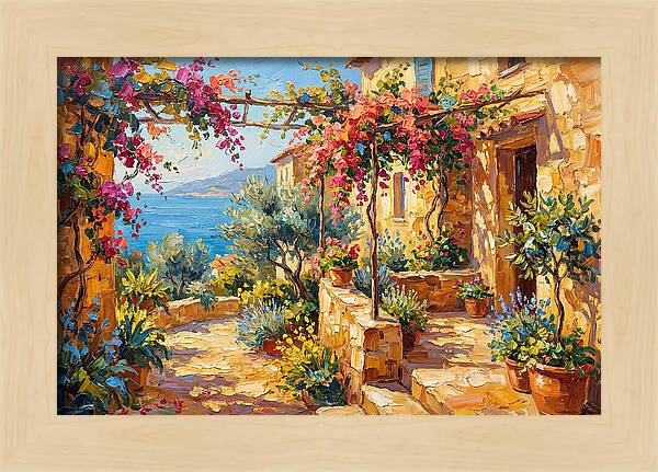 Mediterranean Kitchen Garden Bliss