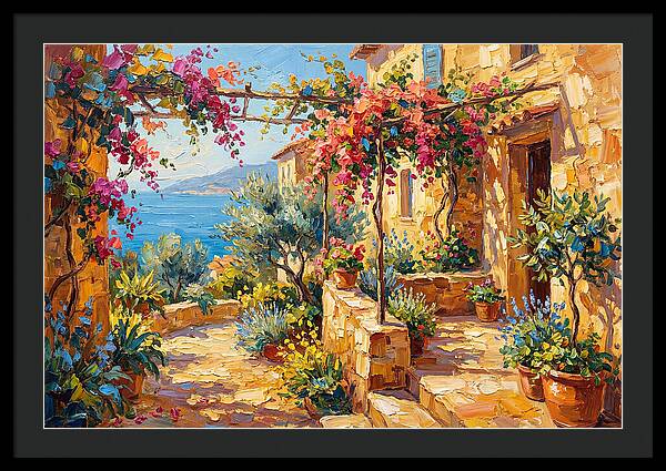 Mediterranean Kitchen Garden Bliss