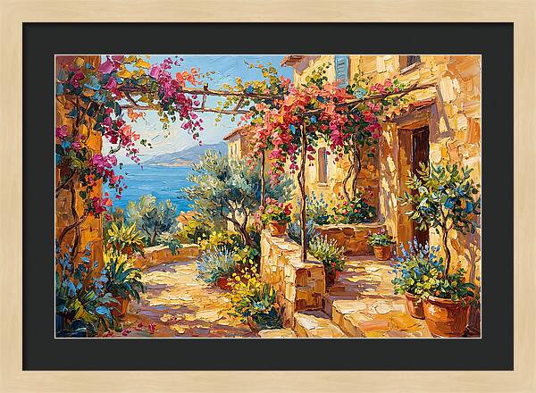 Mediterranean Kitchen Garden Bliss