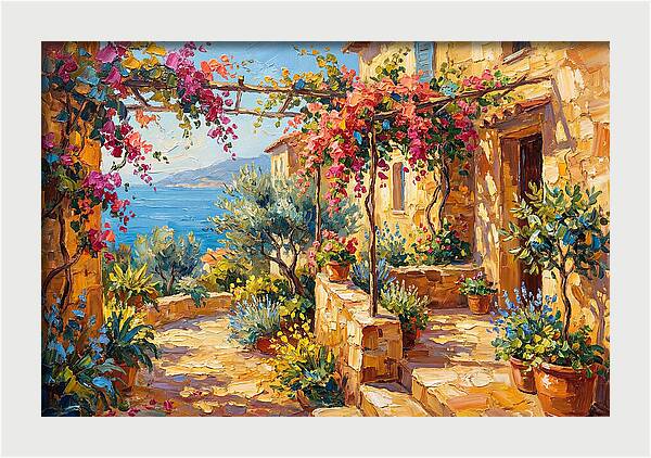 Mediterranean Kitchen Garden Bliss