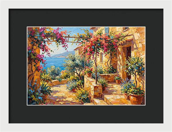 Mediterranean Kitchen Garden Bliss