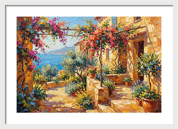 Mediterranean Kitchen Garden Bliss