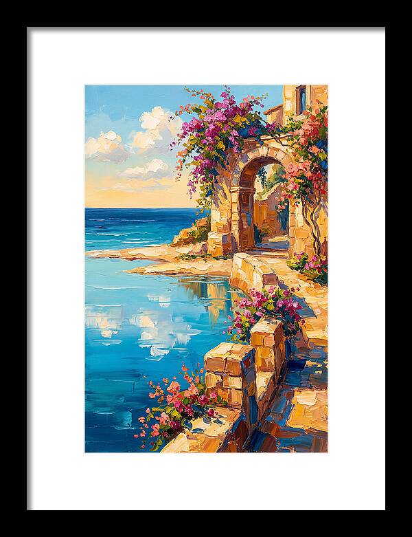 Mediterranean Lagoon Serenity