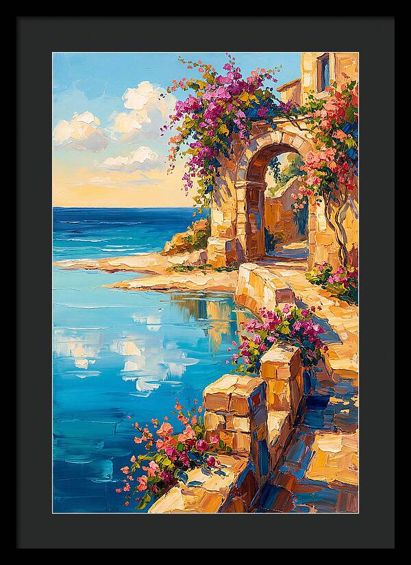 Mediterranean Lagoon Serenity