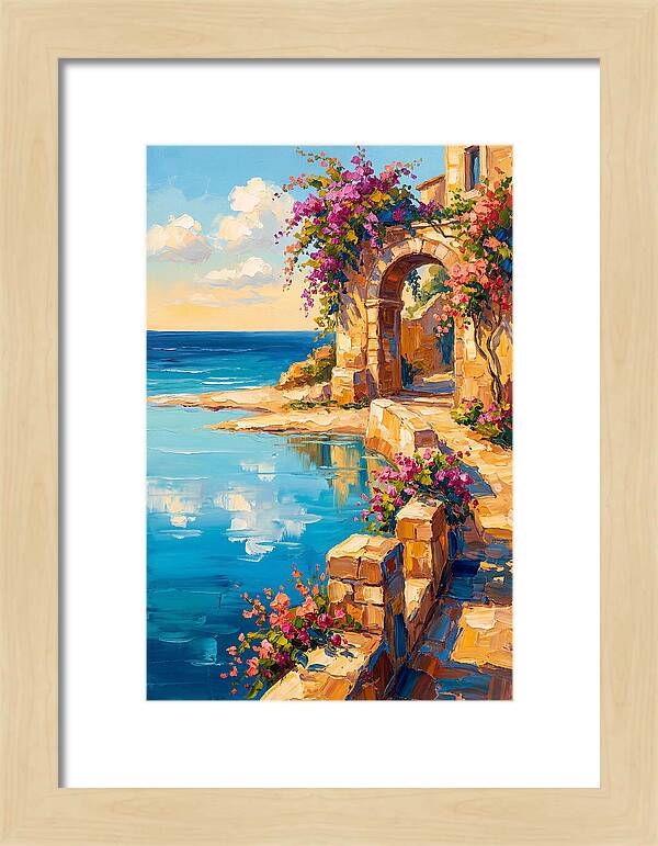 Mediterranean Lagoon Serenity