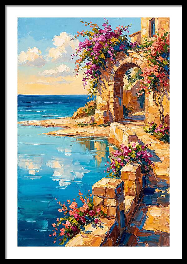 Mediterranean Lagoon Serenity