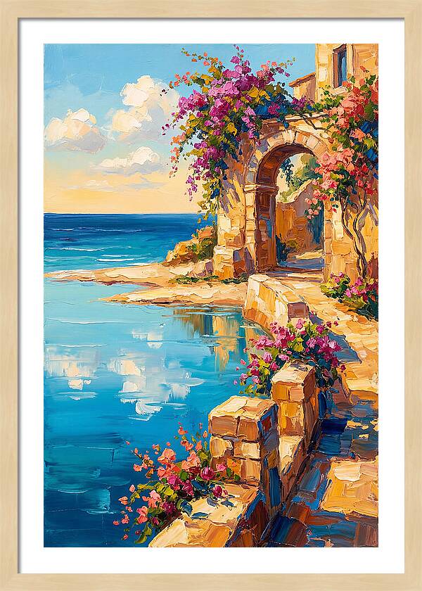 Mediterranean Lagoon Serenity