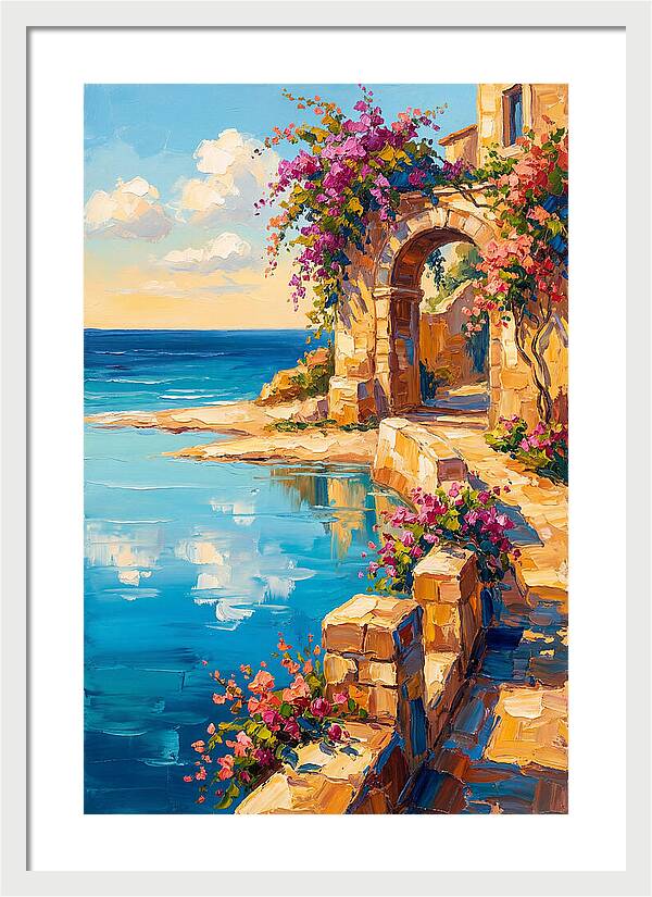 Mediterranean Lagoon Serenity