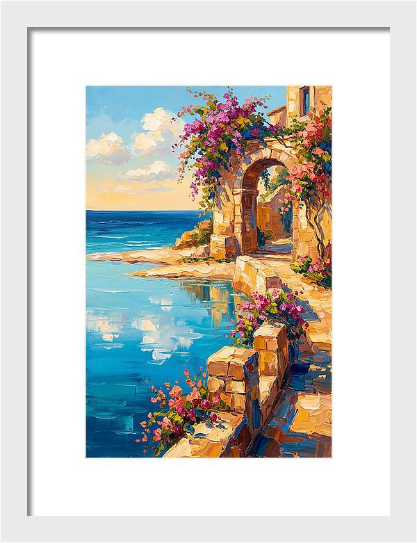 Mediterranean Lagoon Serenity