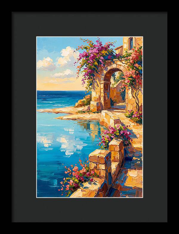 Mediterranean Lagoon Serenity