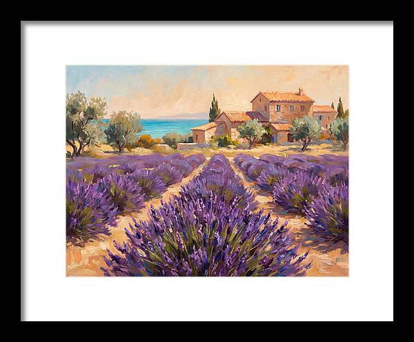 Mediterranean Lavender Fields