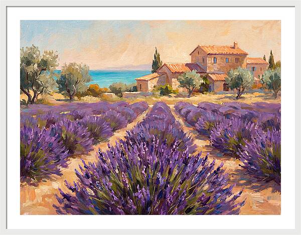 Mediterranean Lavender Fields