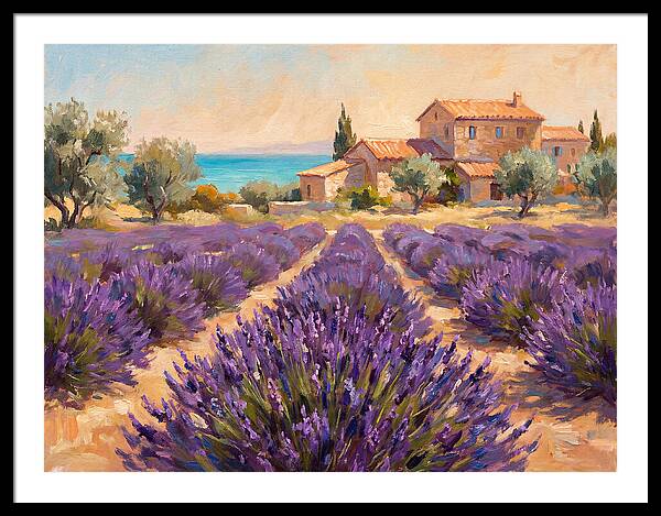 Mediterranean Lavender Fields