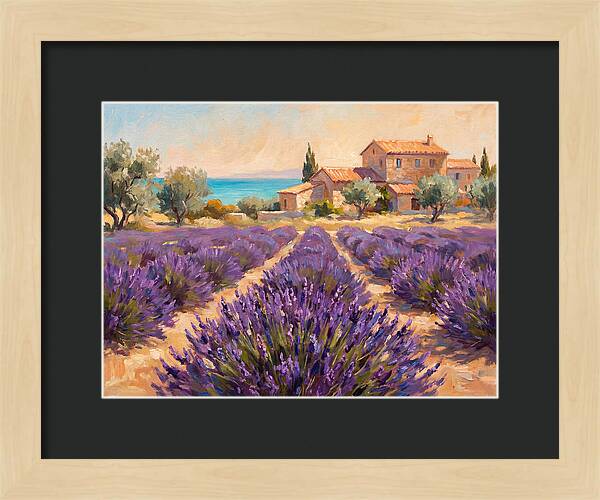 Mediterranean Lavender Fields