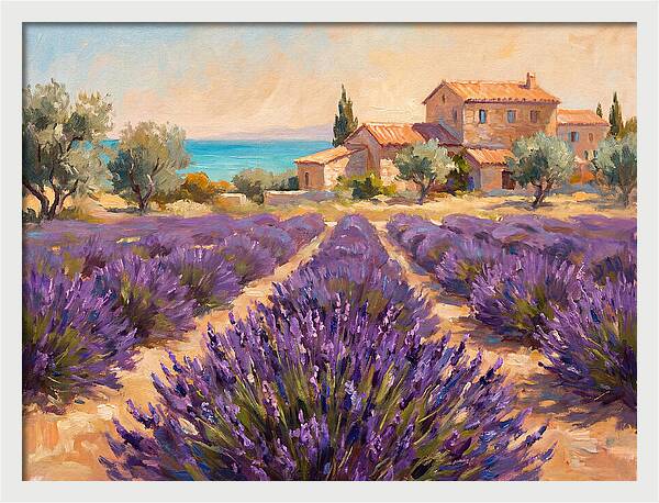Mediterranean Lavender Fields