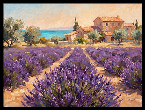 Mediterranean Lavender Fields