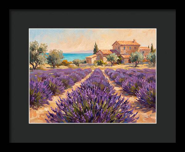 Mediterranean Lavender Fields
