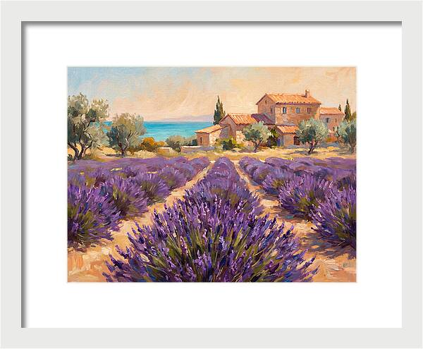 Mediterranean Lavender Fields