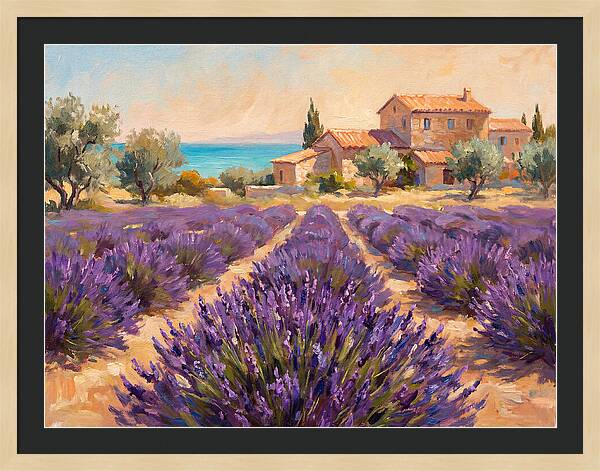 Mediterranean Lavender Fields