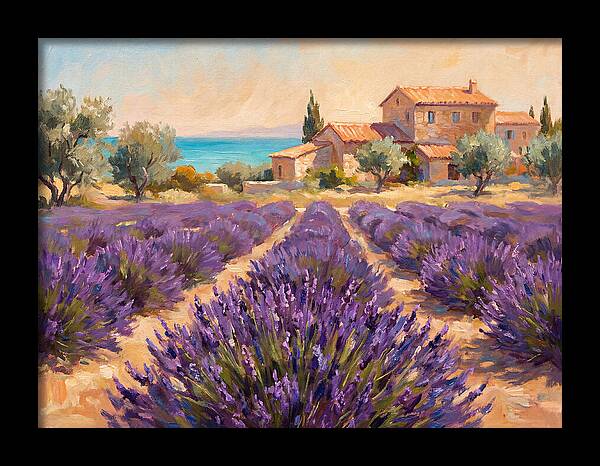 Mediterranean Lavender Fields
