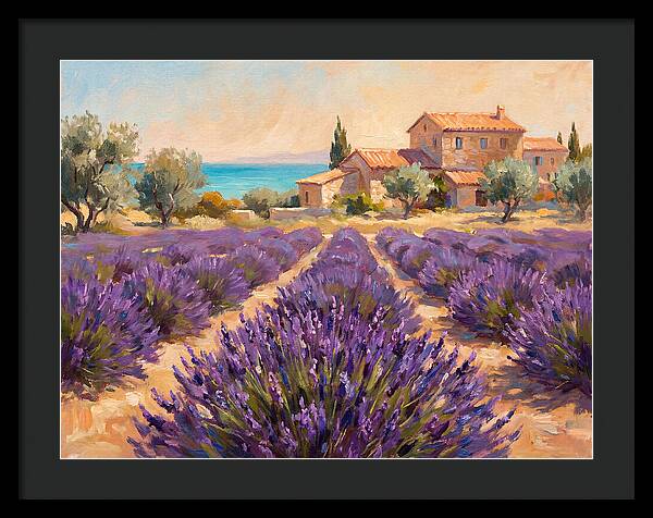 Mediterranean Lavender Fields