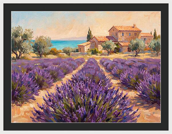 Mediterranean Lavender Fields
