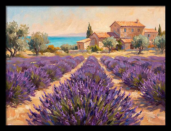Mediterranean Lavender Fields