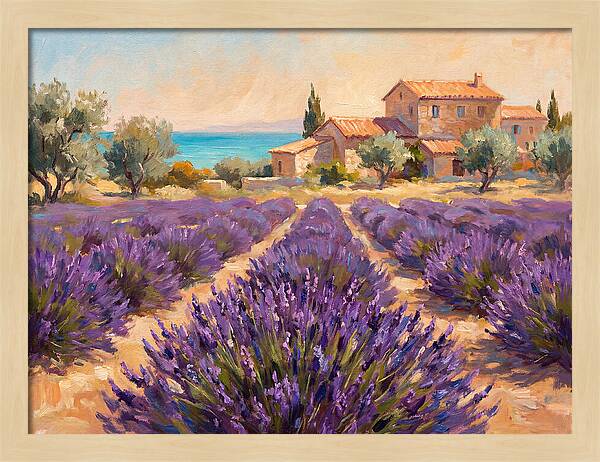 Mediterranean Lavender Fields
