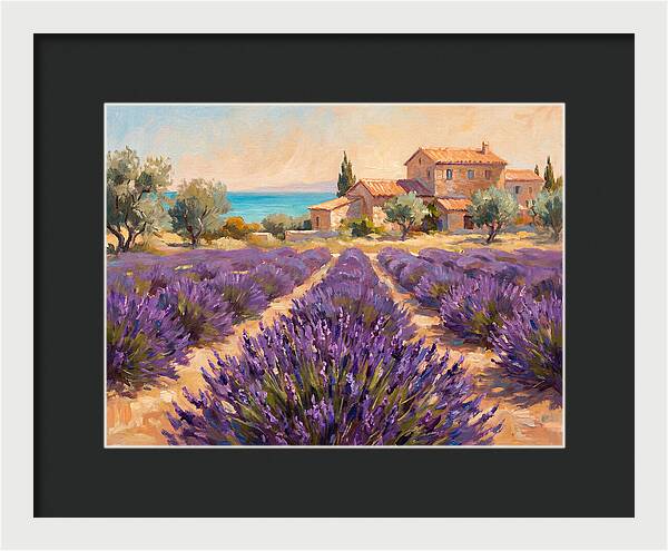 Mediterranean Lavender Fields