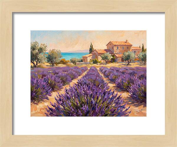 Mediterranean Lavender Fields