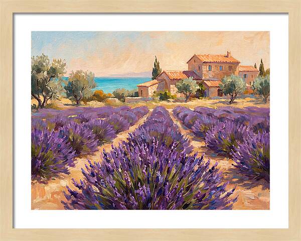 Mediterranean Lavender Fields