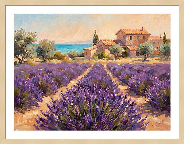 Mediterranean Lavender Fields