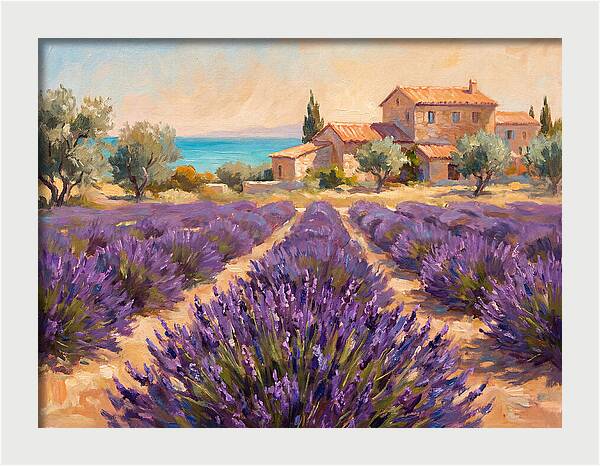Mediterranean Lavender Fields