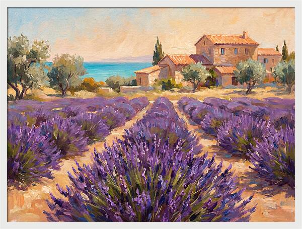 Mediterranean Lavender Fields