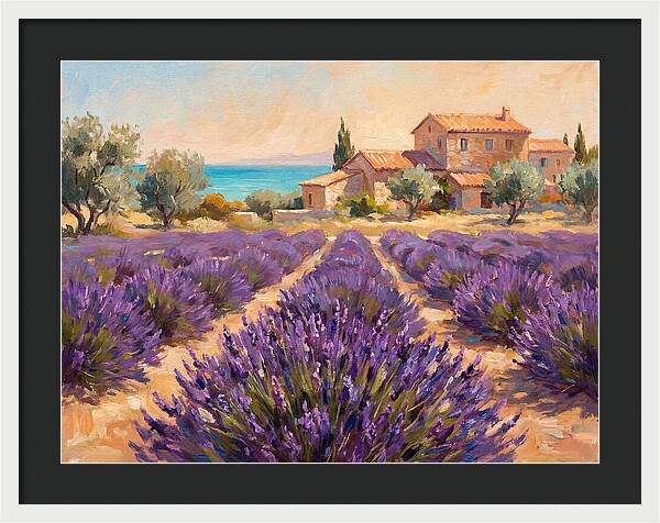 Mediterranean Lavender Fields