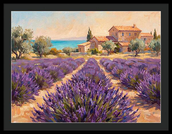 Mediterranean Lavender Fields