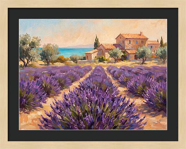 Mediterranean Lavender Fields
