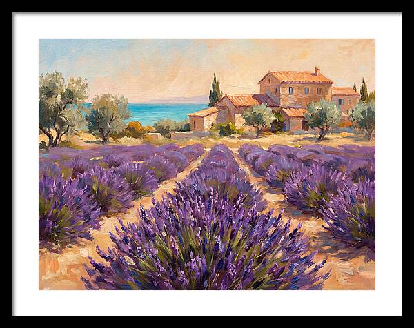 Mediterranean Lavender Fields
