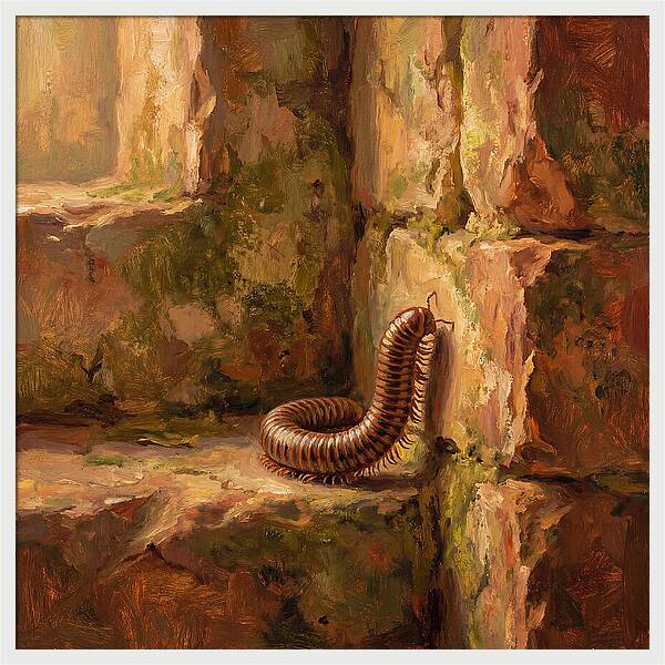 Mediterranean Millipede Encounter