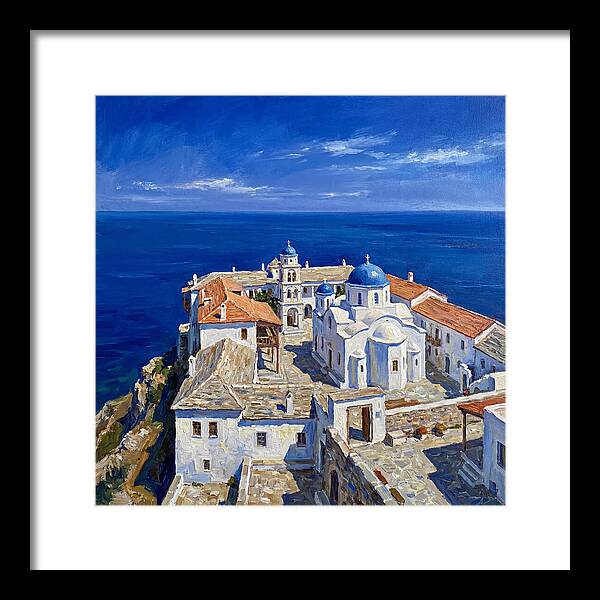 Mediterranean Monastery Serenity