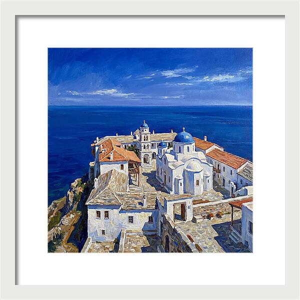 Mediterranean Monastery Serenity