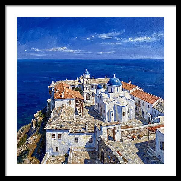 Mediterranean Monastery Serenity