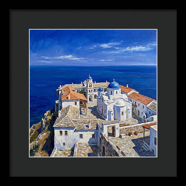 Mediterranean Monastery Serenity