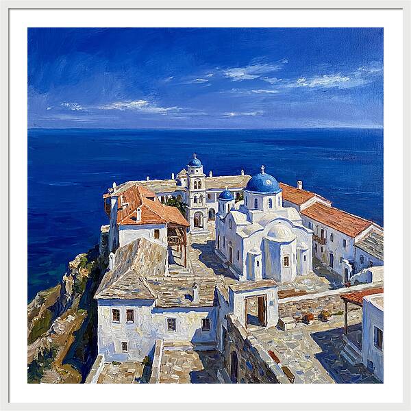 Mediterranean Monastery Serenity