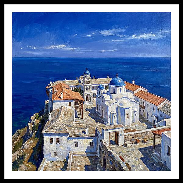 Mediterranean Monastery Serenity