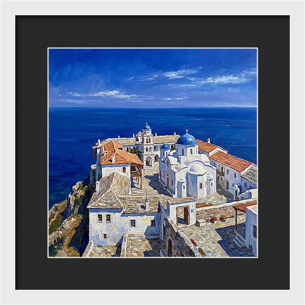 Mediterranean Monastery Serenity