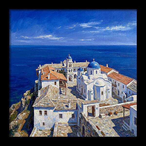 Mediterranean Monastery Serenity