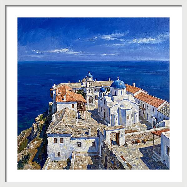 Mediterranean Monastery Serenity