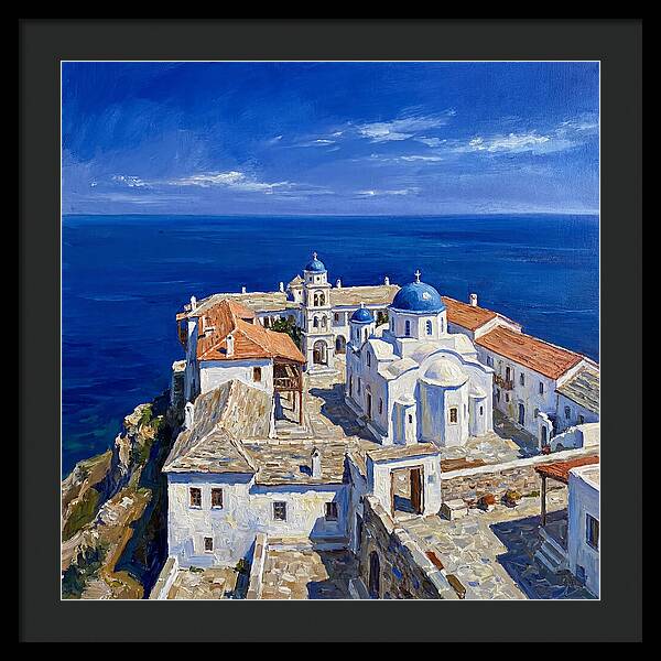 Mediterranean Monastery Serenity